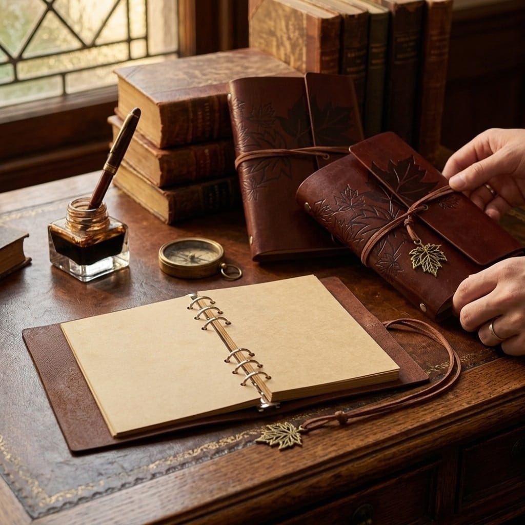 NoteBook Vintage papel Kraft